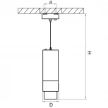 Подвесной светильник Lightstar Fuoco 130047