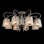 Потолочная люстра Eurosvet Liona 60065/8 серебро (220V)