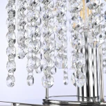 Интерьерная настольная лампа хрустальная APL LED Sicilia SH500.L4.15-26.B.Ni.E14