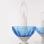 Подвесная люстра Bohemia AL7901 AL79101/6/175 A WMN P Aquamarine/M-1H