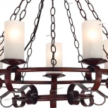 Подвесная люстра L'Arte Luce Prato L18207.10 (220V, на цепи, подсвечник, свеча)