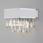 Настенный светильник каскадный Bogate's Pelle 329/2 Strotskis (220V, хрусталь, подвески)