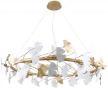 Подвесная люстра Favourite Ginkoa 4080-10P (220V, на тросе, листья)