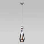 Подвесной светильник Eurosvet Ilario 50202/1 дымчатый (220V, на проводе, круглые)