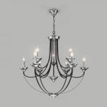 Умная подвесная люстра Eurosvet Lazzaro 60098/9 хром