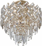 Потолочная люстра хрустальная на штанге Arte Milano Sorrento-8019 378019/6/50/390 GD (220V)