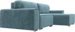 Диван угловой Лига-029 правый угол (Бирюзовый/Велюр) Лига Диванов арт.121925