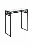 Консольный стол AllConsoles 1063-CB clear черный муар