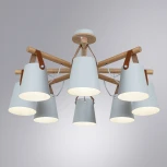 Потолочная люстра на штанге Arte Lamp Thomas A7032PL-8WH (220V)