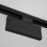 Трековый светильник трехфазный Garda Черный 20W 4200K 85025/01