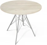 Стол SHT-T2/80 ЛДСП хром лак/дуб беленый Sheffilton SHT-T2 6279511401