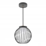 Уличный светильник подвесной LGD-PEARL-HANG-7W Warm3000 (GR, 164 deg, 230V) (Arlight, IP65 Металл) 030004(1) (LED, на проводе)