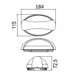 Архитектурная подсветка Oasis Light W1861 S