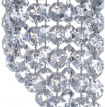 Встраиваемый светильник хрустальный Dio D'Arte Osimo Nickel GU10.5.14.8.214 N