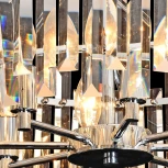 Потолочная люстра на штанге хрустальная Reluce 89030-0.3-06