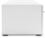 ТВ-тумба Woodville Shine 200 белая / белый глянец 412548