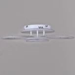 Потолочная люстра светодиодная на штанге с пультом Reluce 20535-0.3-2+2+1 WT