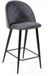 Cтул полубарный Thomas ромб, бархат серый 27 Top Concept 79986