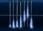 Гирлянда Uniel ULD-E2403-144/DTK WHITE IP44 METEOR