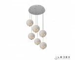 Подвесной светильник iLedex Mob P1009-6 WH (220V, на проводе, шарики)