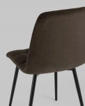 Стул Stool Group Oliver велюр тёмно-коричневый УТ000025392