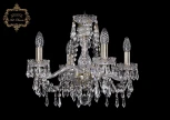 Подвесная люстра Art Classic 11.23 11.23.4.165.Br.Dr (220V, хрусталь, на цепи, подсвечник, свеча)
