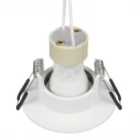 Встраиваемый светильник под лампу MR11 с цоколем GU10 белый Wolta Acento WDL-MR11/04W-R