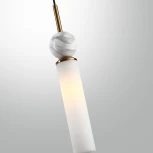 Подвесной светильник Odeon Light Lolla 4359/1 под латунь/металл/стекло/белый мрамор 1*E14 40W 220V (на проводе, круглые)