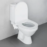 Унитаз-компакт Damixa Origin Evo 421788607SC с сиденьем микролифт, с приставкой биде