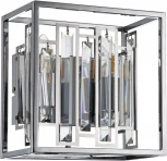 Настенный светильник Valzer V000065 (12001/2W Chrome) (220V, хрусталь)