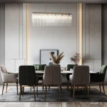 Подвесная люстра Wi-Fi на штанге Bogate's Allure 488/10 (220V, управление смартфоном, голосовое управление, умный дом - Minimir Home, Алиса, Маруся, Салют)