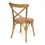 Стул CROSS (mod.CB2001) Белый (butter white) (дерево береза)