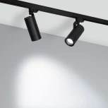 Трековый светильник светодиодный LGD-GELIOS-TUNE-4TR-R80-20W Day4000-MIX (BK, 20-60 deg) (Arlight, IP20 Металл) 039156 (220V)