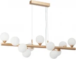 Подвесной светильник Vitaluce V49860-8/11S, 11хG9 макс. 28Вт (220V, на тросе, шарики, молекулы)