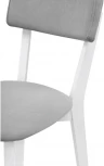 Деревянный стул Woodville Гилмар серый велюр / белый 515982