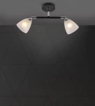 Спот потолочный на штанге Seven Fires Venkel SF3380/2C-BK-CR-WT