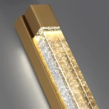 Настенный светильник Odeon Light Mirada 6681/12WL антич бронза/металл/хрусталь IP20 LED 12W 600Лм 4000K (220V)