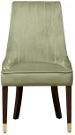 Обеденный стул Garda Decor ELEGANTE-2K-Colt1002 (Черный/Оливковый)