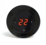 Терморегулятор AURA RONDA 9005 BLACK CLASSIC (КЛАССИЧЕСКИЙ ЧЕРНЫЙ)