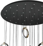 Потолочная люстра Lumien Hall Livin LH8028/36P-BK-PBK-SGD