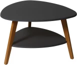 Стол журнальный Бруклин графит/дуб светлый от фабрики Mebelik