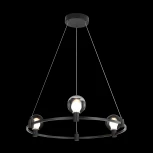 Подвесная люстра Freya Urban FR4005PL-03B1 (LED, 24V, на тросе, шарики, кольцо)