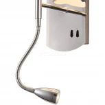 Бра на гибкой ножке для чтения Maytoni Bergamo MOD617WL-01CH (220V)