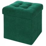 Пуфик Dreambag складной Зеленый Велюр 13560