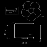 Потолочный светильник круглый Lightstar PITTORE 811052 (220V)