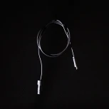 Соединитель 1м для Нитей 24В без Возможности Управления, Провод Черный ПВХ, IP65