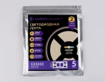Светодиодная лента Ambrella Illumination GS3202 2835 180Led 14.4W/m 24V IP20 4500K 5m