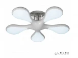 Потолочная люстра iLedex Lit FS-YYWF-006 80W WH (220V, пульт управления, цветы)