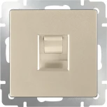 Розетка Ethernet RJ-45 (шампань) Werkel W1181011 (a050873)
