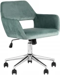 Кресло офисное Ross велюр морской УТ000005078